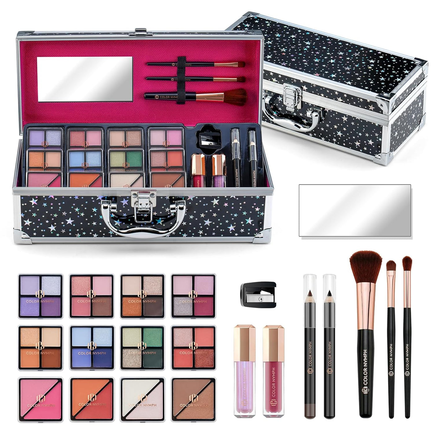 Color Nymph Kit de maquillaje para adolescentes, set de maquillaje...
