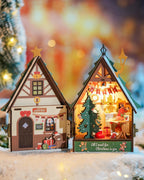 Rolife Kit de casa de muñecas en miniatura de madera, kit de bricolaje de casa de madera en miniatura para adultos para construir, rompecabezas de madera en 3D coleccionable para decoración del hogar