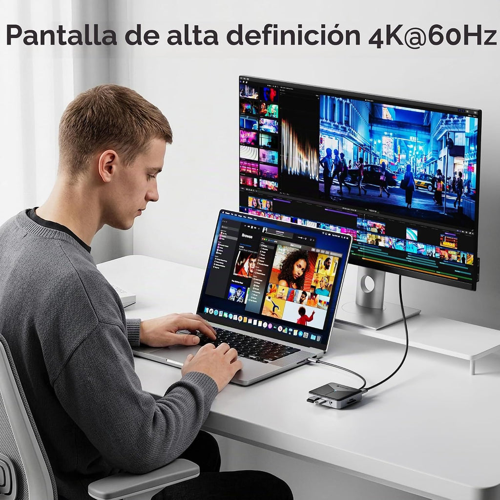 Yottamaster, FF3-8PM, hub USB 3.0