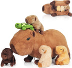 Peluche de Capibara 5 en 1, 14.2 Pulgadas Animal de Peluche Capibar...