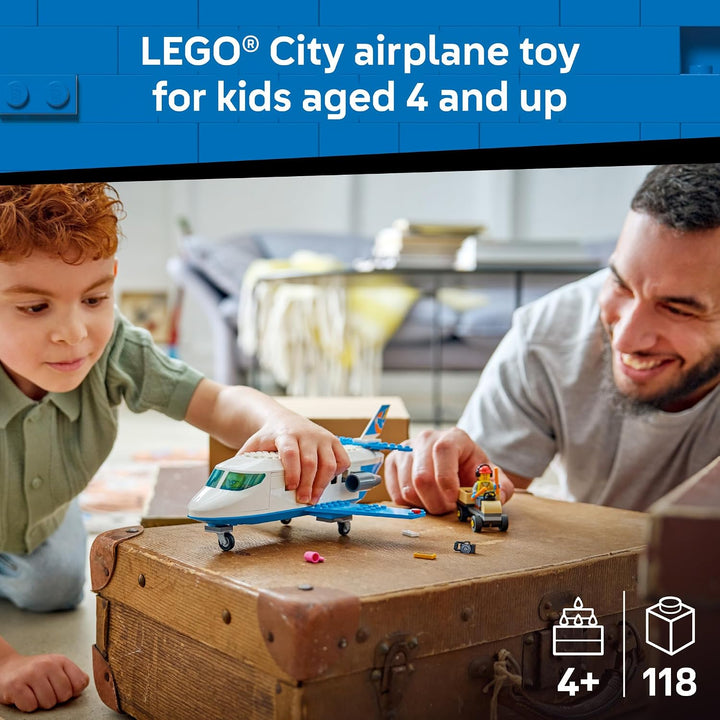 LEGO City Avión de Pasajeros 60492 | Juguetes de construcción para...