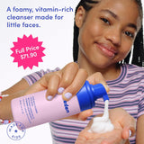 Evereden Lavado facial para niños: melocotón fresco, 3.4 onzas líqu...