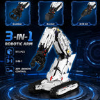 Set de Construcción Robot Arm 3 en 1 para Niños (Edad 8-14) con RC y APP