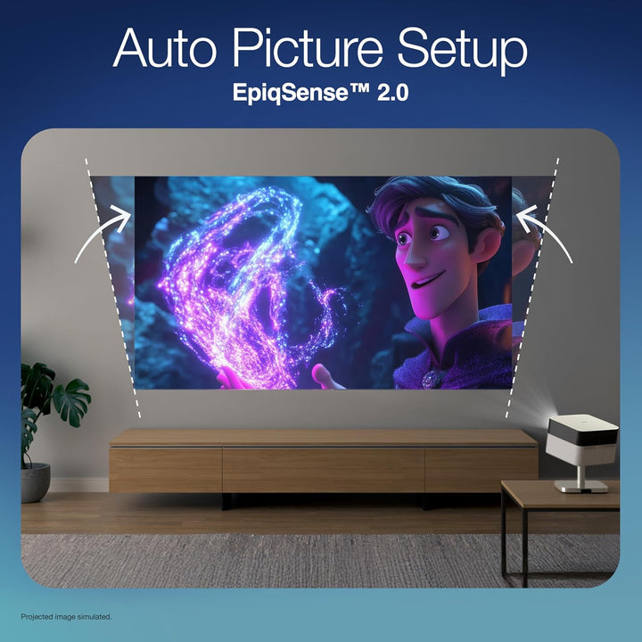 Epson Lifestudio Flex - Proyector de estilo de vida portátil Full H...