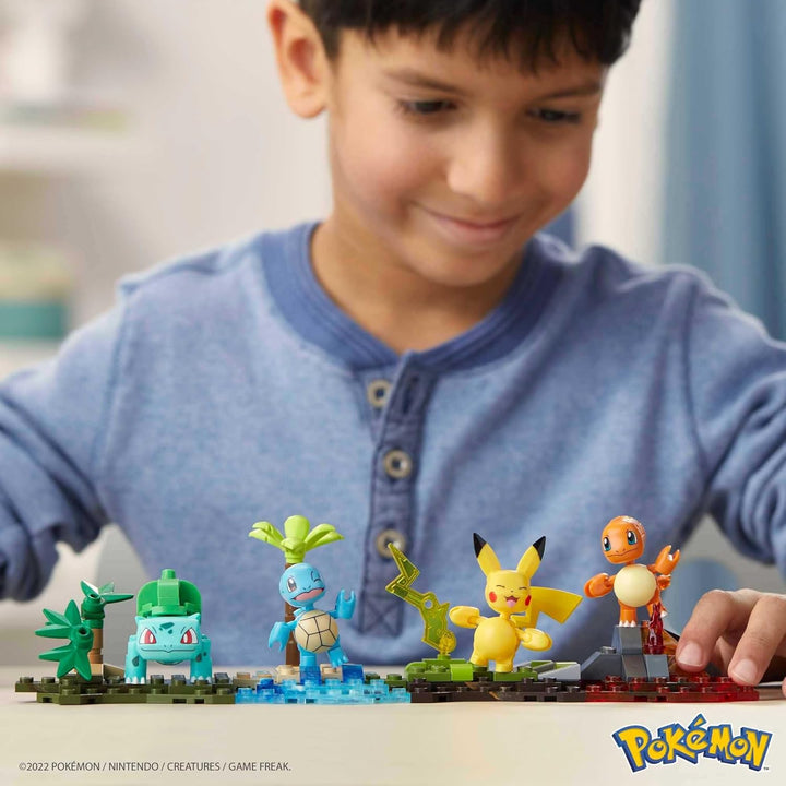 MEGA Pokémon - Juego de juguetes de construcción Kanto