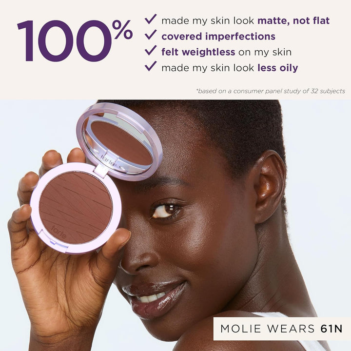 tarte face tape polvo compacto \u2013 Polvo impermeable de cobertur...