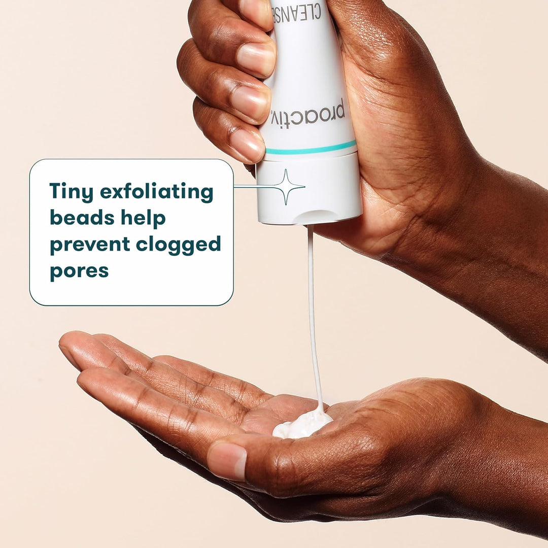 Proactiv Limpiador de acné \u2013 Lavado facial de peróxido de benz...