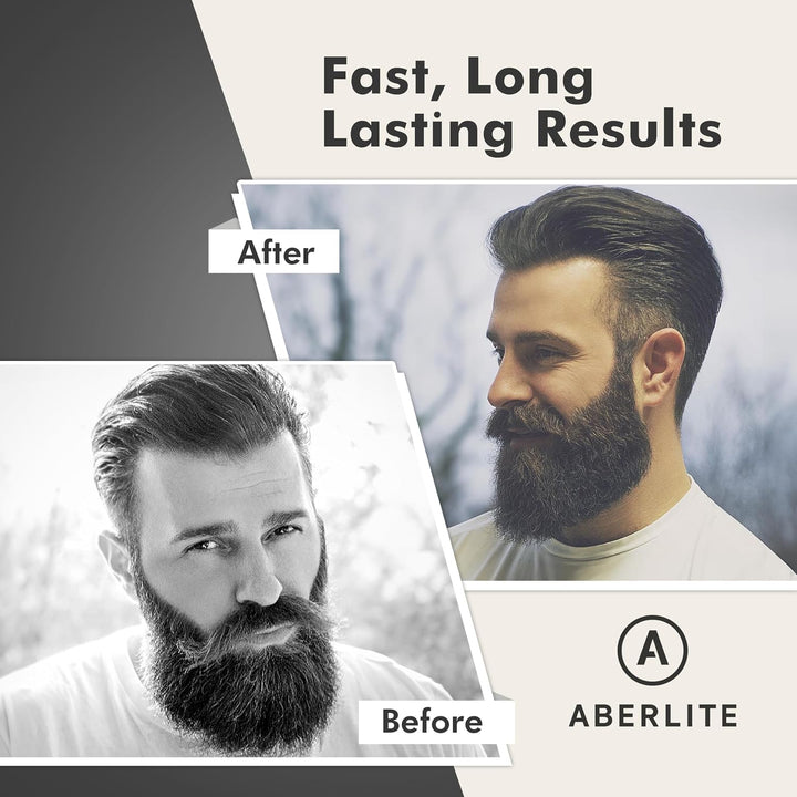 Aberlite EDC - Cepillo profesional para alisar la barba con calefac...