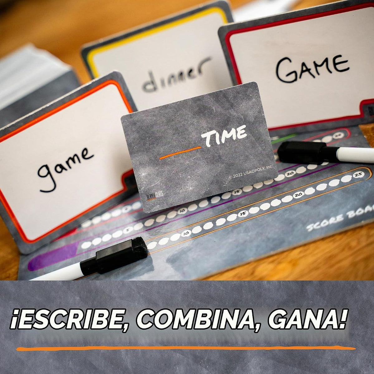 Blank Slate Board Game, Party Game de Addicting Predictions