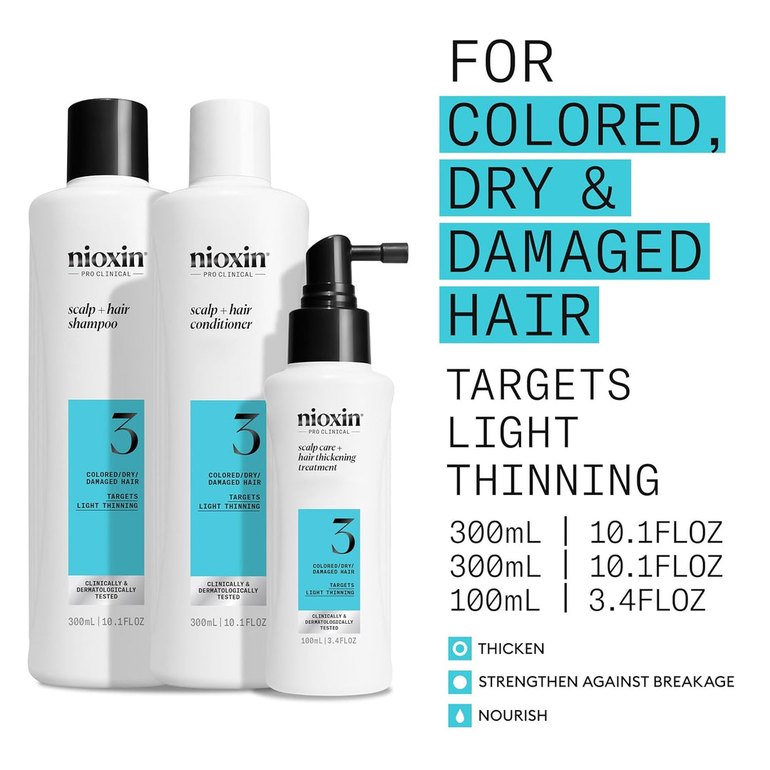 Nioxin Kits de sistema, limpia, acondiciona, hidrata el cuero cabel...