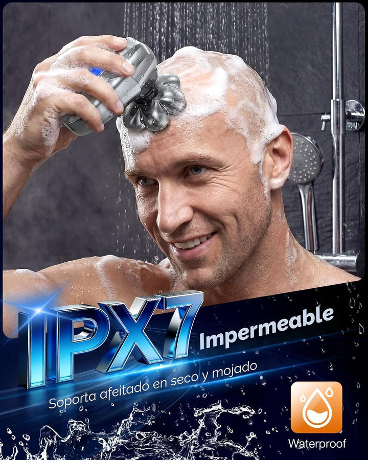 Vylto Afeitadoras de cabeza para hombres calvos, kit de aseo eléctr...