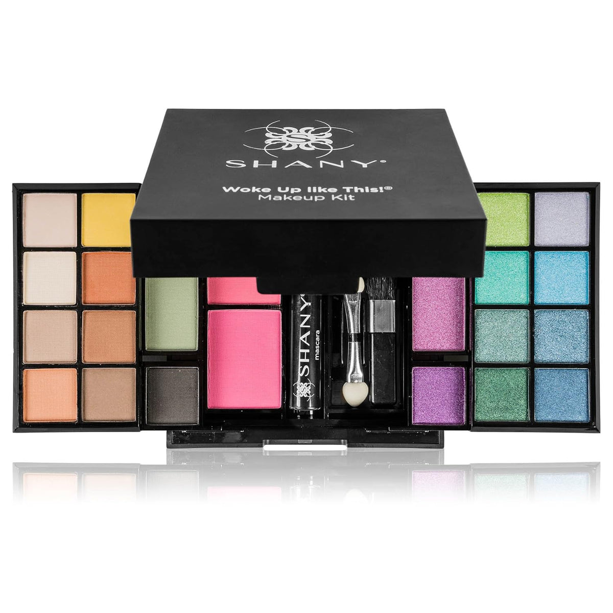 SHANY Kit de maquillaje 'Woke Up Like This', sombras de ojo...