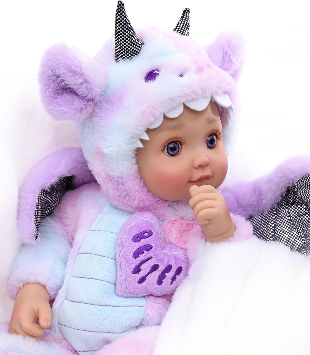 Cloveray Muñecas de bebé, muñeca de bebé grande de 18 pulgadas, rea...