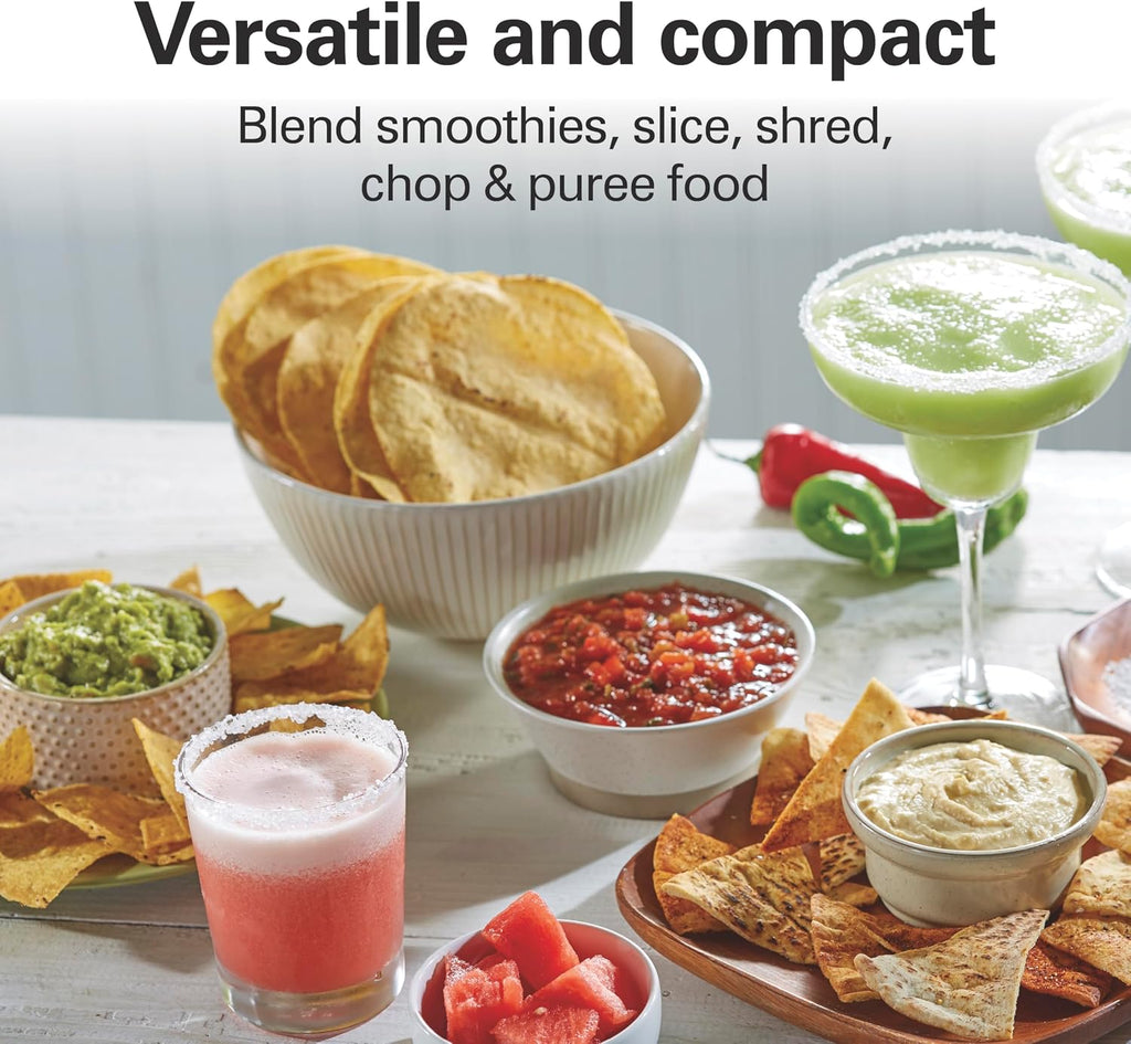 Hamilton Beach Stack & Snap Mini procesador de alimentos y picador de