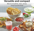 Hamilton Beach Stack & Snap Mini procesador de alimentos y picador de