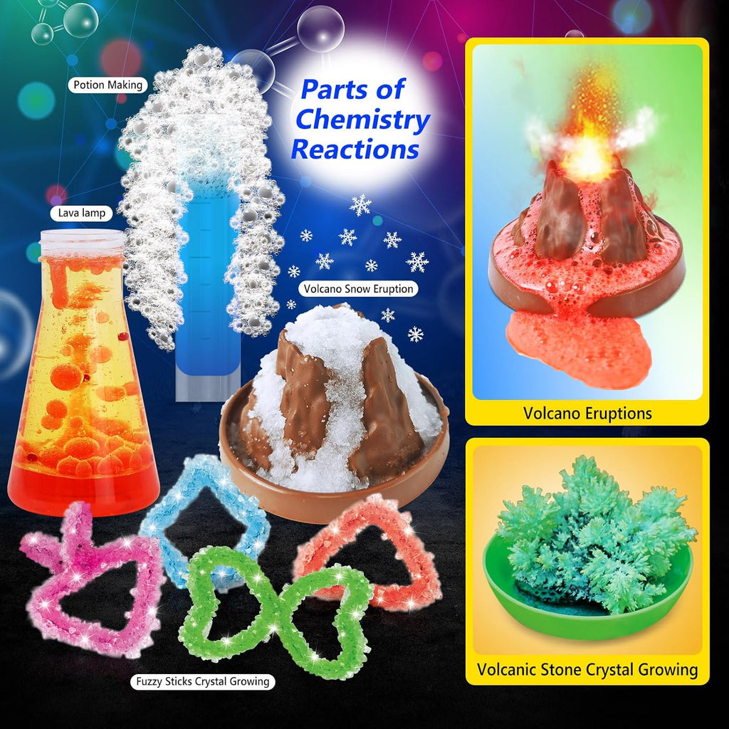 Kit de ciencia UNGLINGA para niños con 212 experimentos fáciles