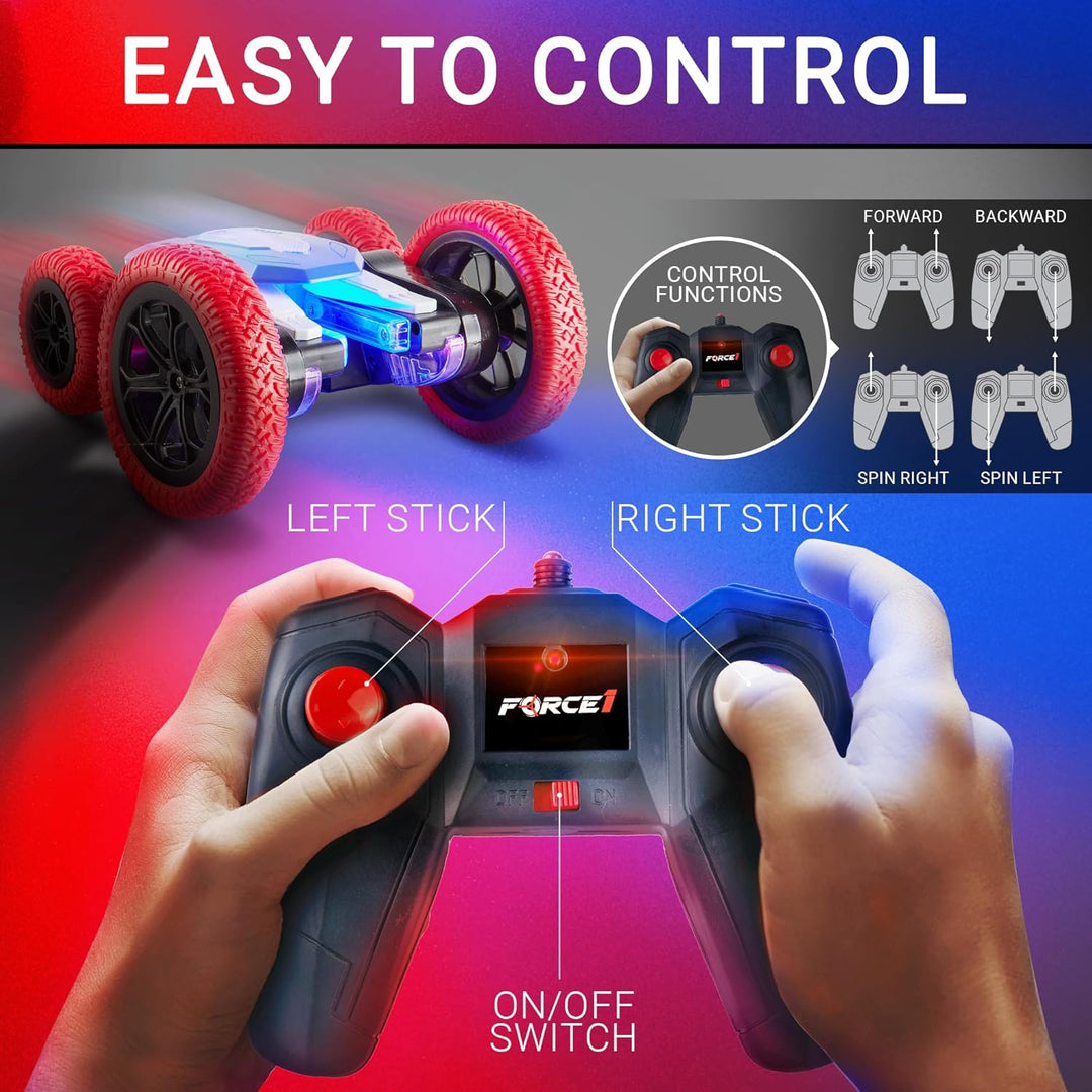 Force1 Tornado+ - Auto de control remoto para niños - Autos RC rápi...