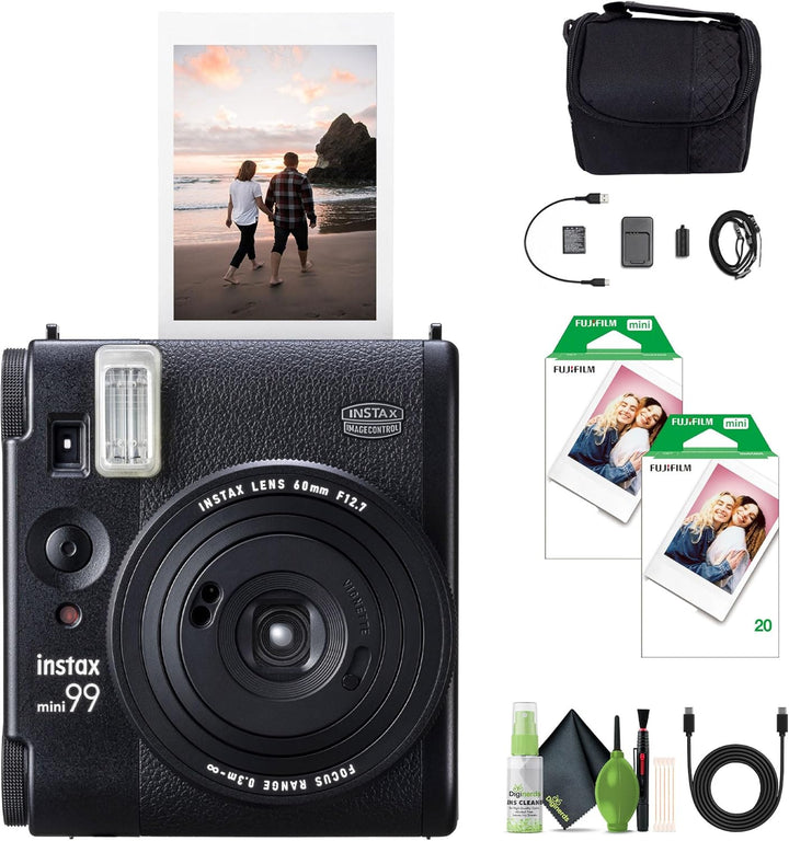 Fujifilm Paquete de cámara de película instantánea Instax Mini 99 c...