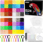 28000 Mini Fuse Beads Set - 48 Colores (Tamaño de las cuentas: 2.6 mm)