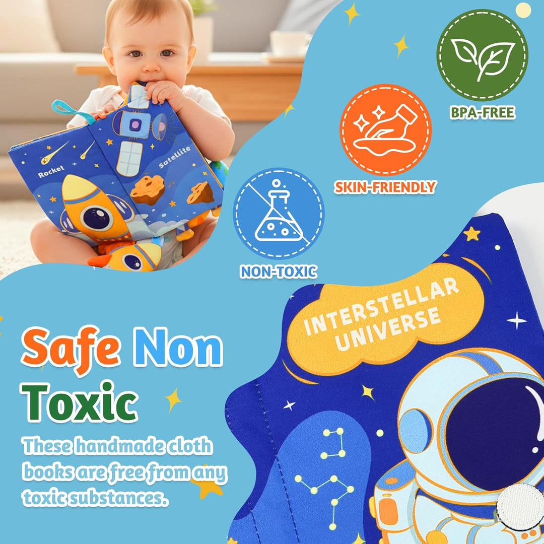 YOGINGO Libros para bebés Montessori Toys Interstellar