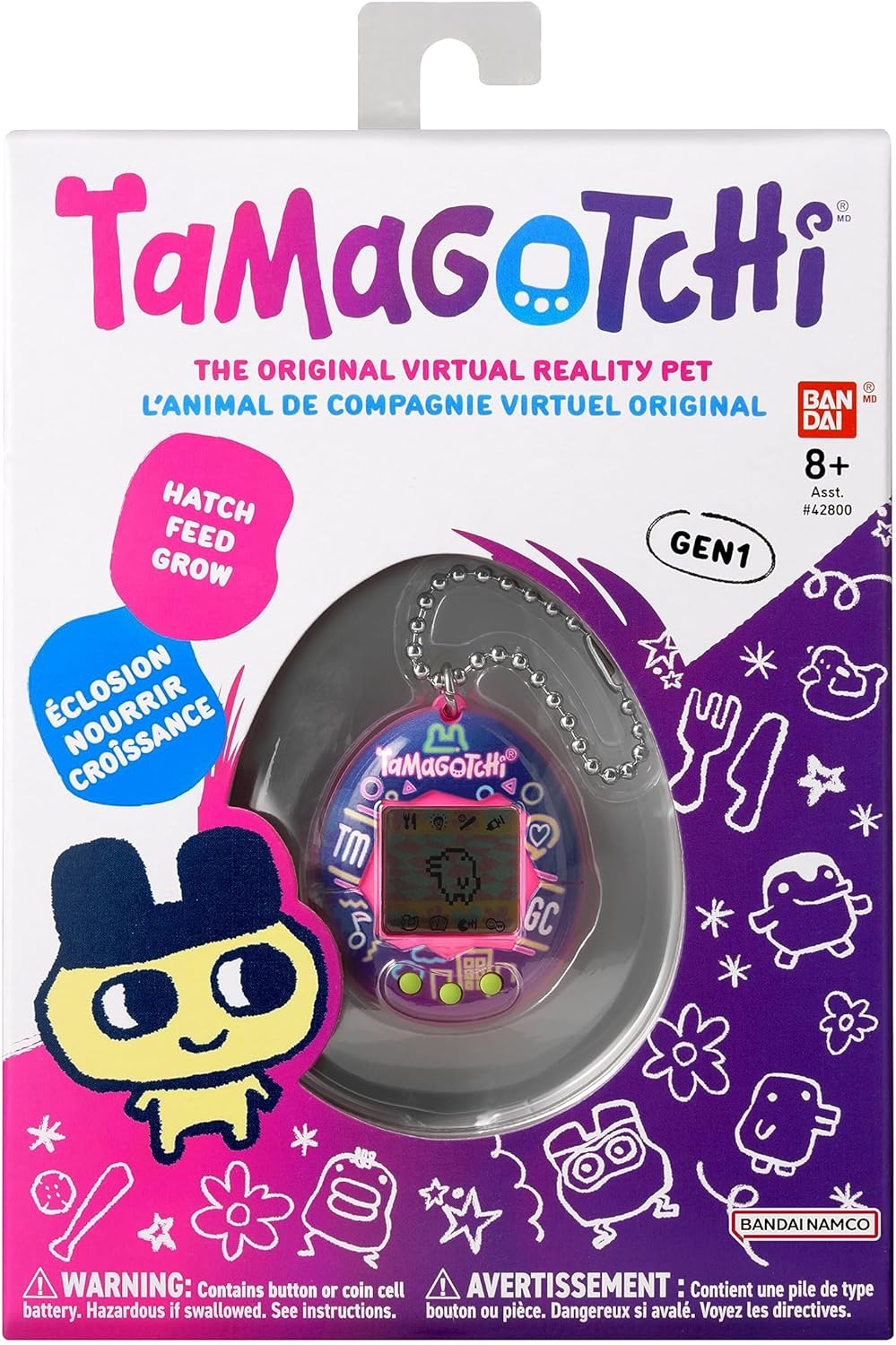 Tamagotchi Original - Luces de neón