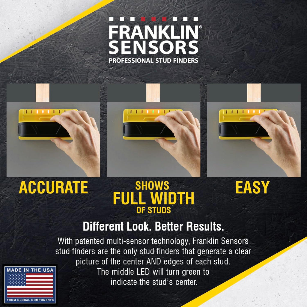 Franklin Sensors ProSensor M90 - Escáner de pared con 9 sensores