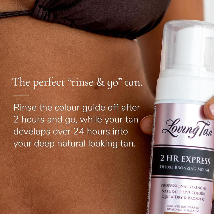 Loving Tan Kit de autobronceado express de 2 horas en tamaño de via...