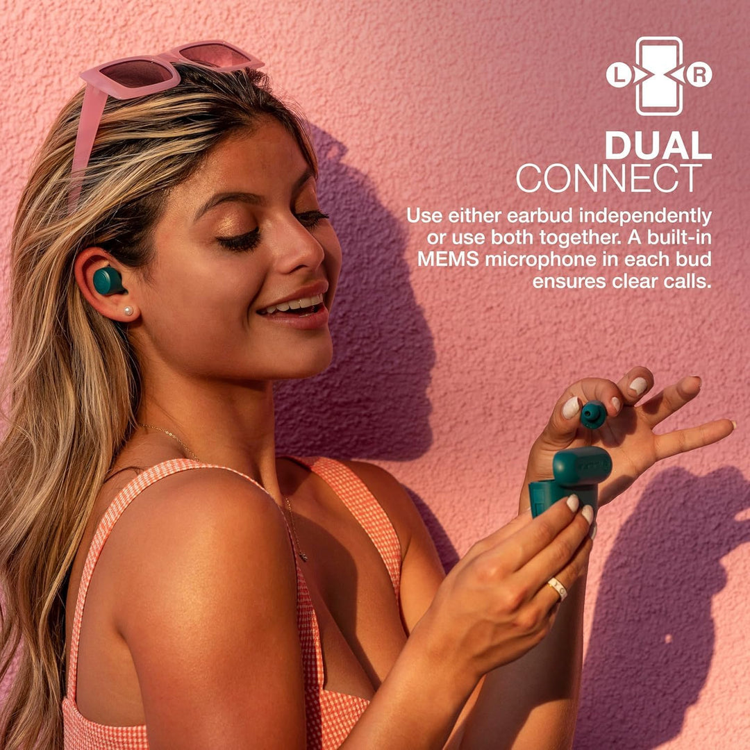 Auriculares JLab Go Air Pop+ Verdaderos Inalámbricos, Auriculares I...