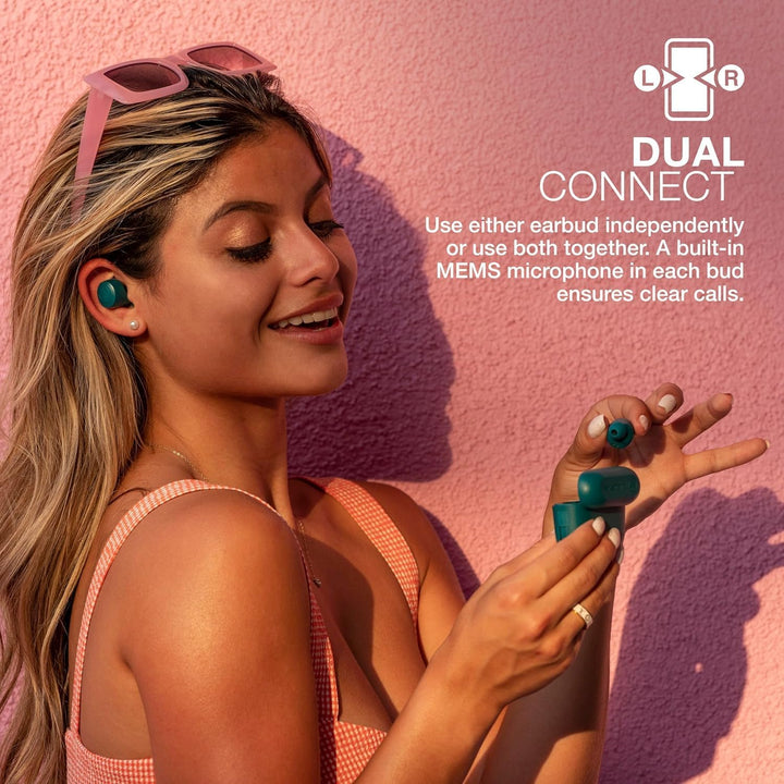 Auriculares JLab Go Air Pop+ Verdaderos Inalámbricos, Auriculares I...