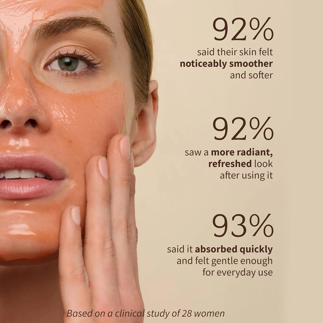 Bambu Earth Mascarilla exfoliante con enzima de papaya \u2013 Masca...