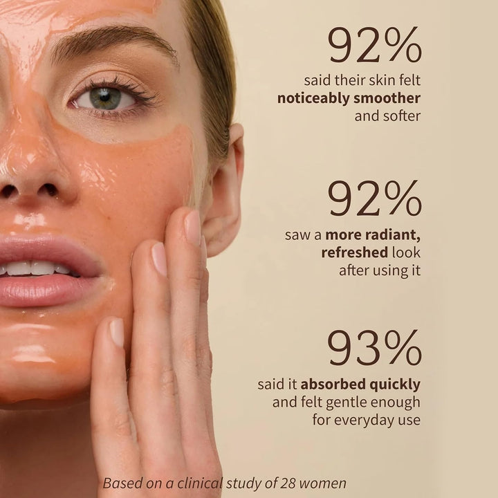 Bambu Earth Mascarilla exfoliante con enzima de papaya \u2013 Masca...