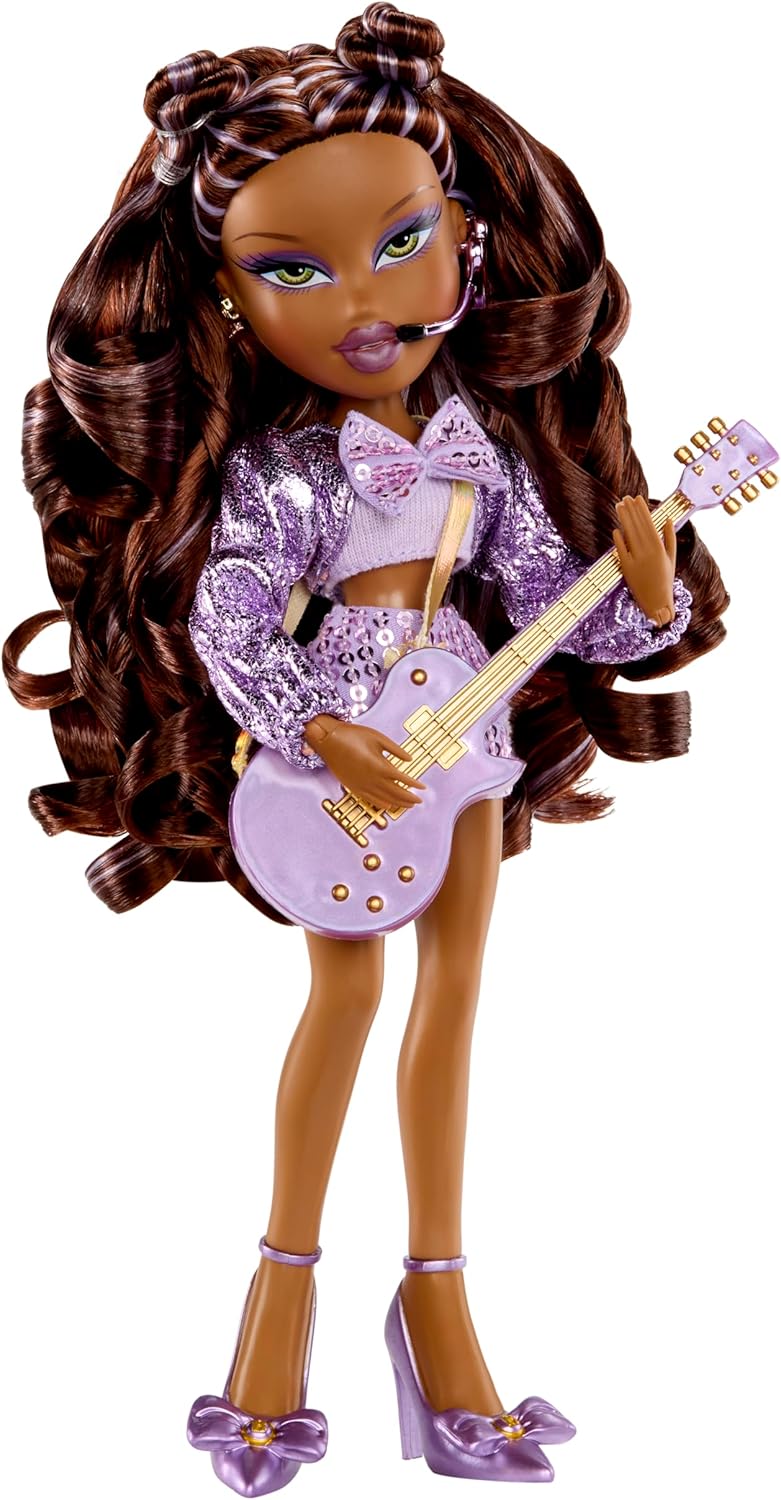 Bratz Muñeca Pop Starz Sasha Fashion con accesorios y