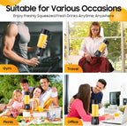 Batidora portátil de smoothie recién actualizada en 2026 - Batidora personal para viaje