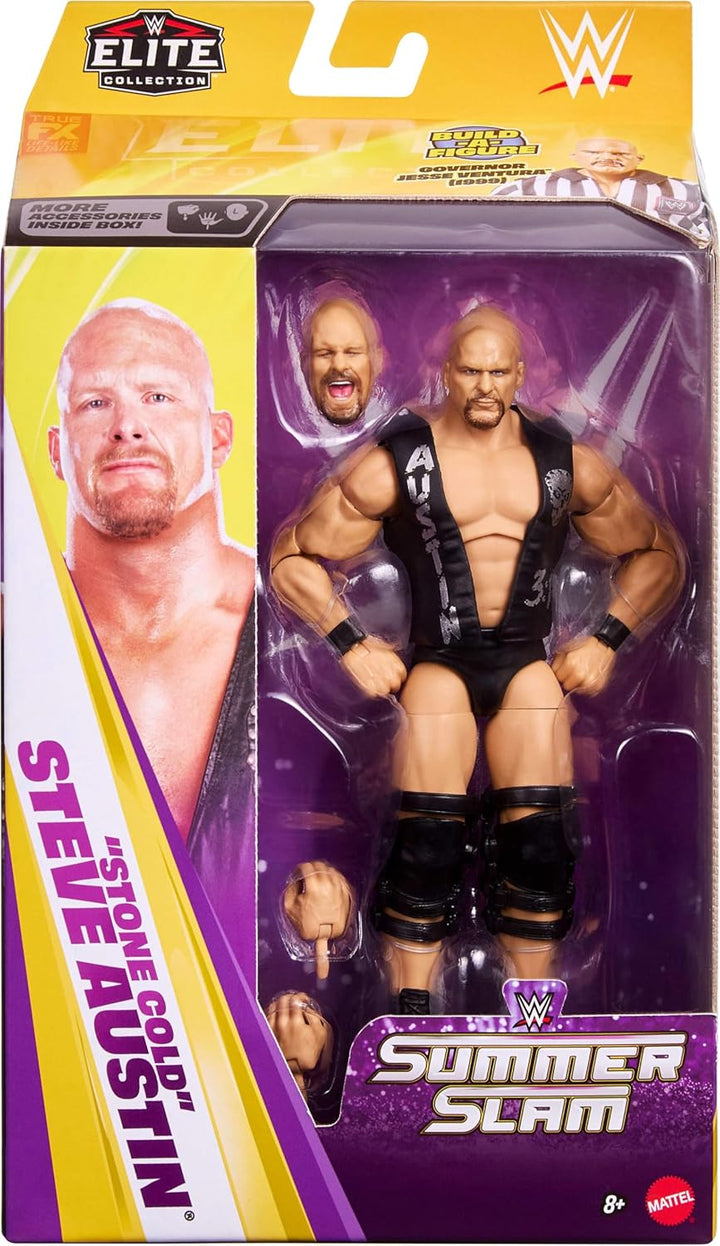 Mattel WWE Elite Collection - Figura de acción y accesorios, juego...