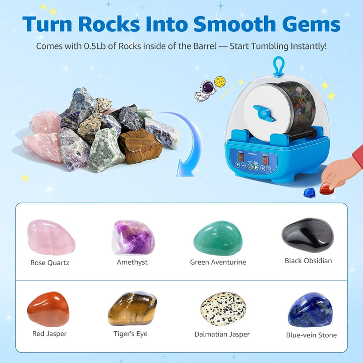 KomeStone Vaso de roca para niños y principiantes kit de