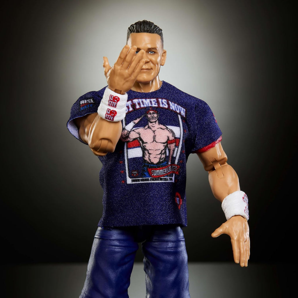 Mattel WWE Elite John Cena Figura de acción y accesorios, serie #127