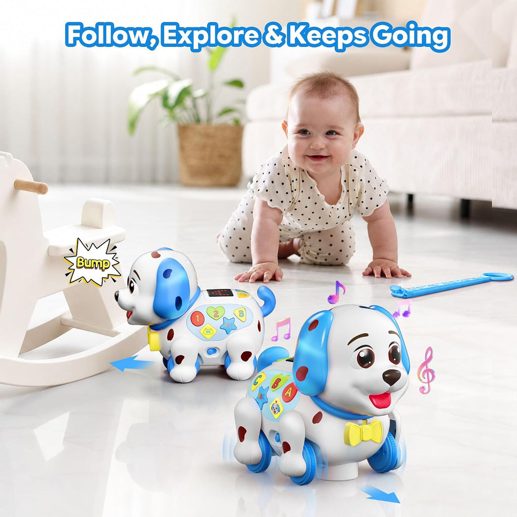 Juguete interactivo para cachorros de 1 a 2 años, regalo de primer