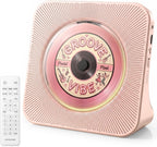 Gueray Reproductor de CD Reproductores de CD portátiles Bluetooth de