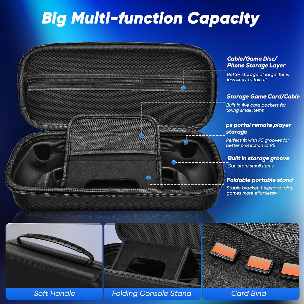 Juego de accesorios 12 en 1 para PlayStation Portal Remote Player