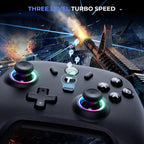 ECHTPower - Control gaming para PC con joysticks TMR antideriva, 1000 Hz