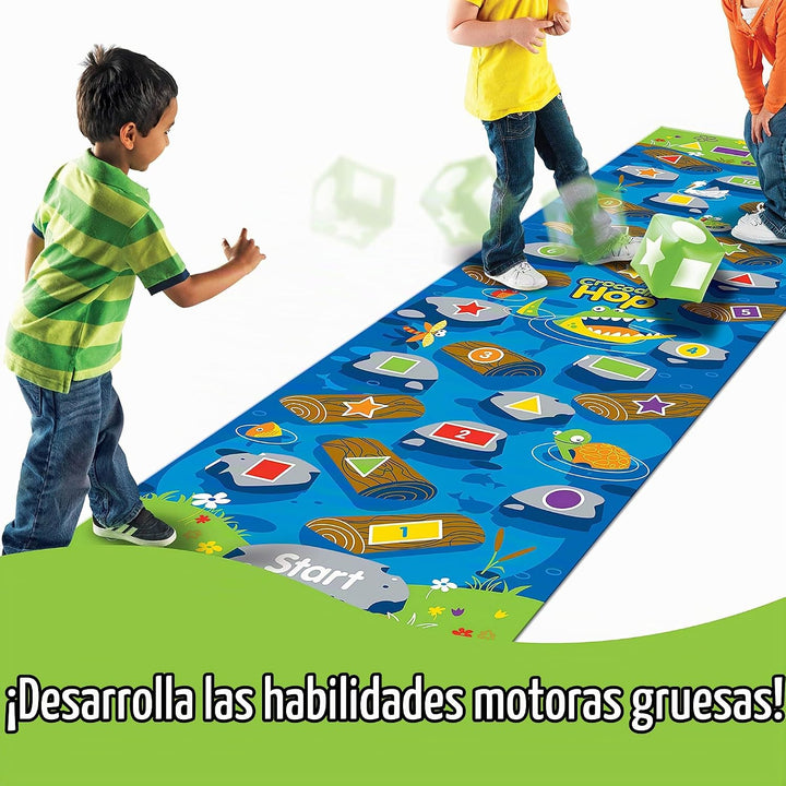 Learning Resources Juego de piso Crocodile Hop - A partir de 3 años...