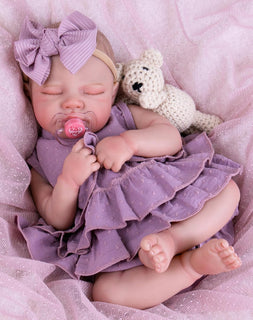 Aori Muñecas Reborn de Bebé Niña Realistas - Muñeca Recién Nacida R...