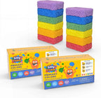 Espuma Loca, Perlas de Espuma Creativa para Modelar, Pack de 2 de 6...
