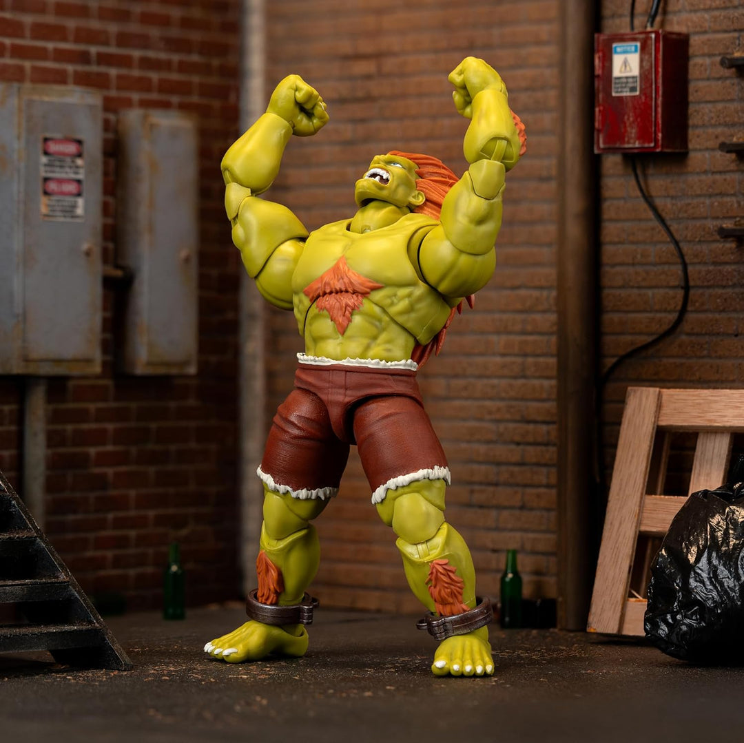 Jada Street Fighter II Blanka - Figura de acción de lujo