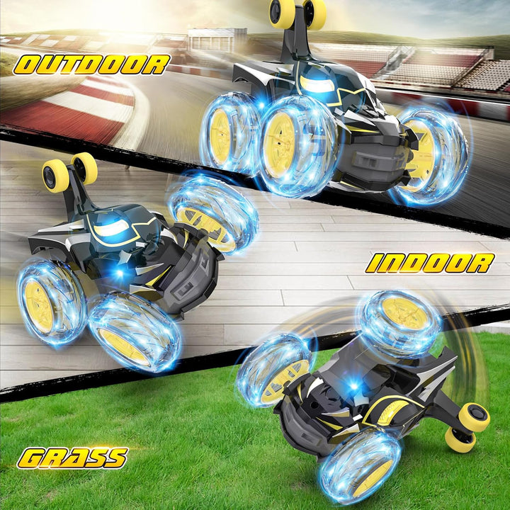 Mafbeanl - Coche de juguete con control remoto y acrobacias, RC coc...