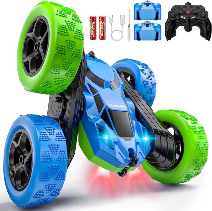 Hamdol Auto RC mejorado para niños, vehículo de acrobacias de doble...