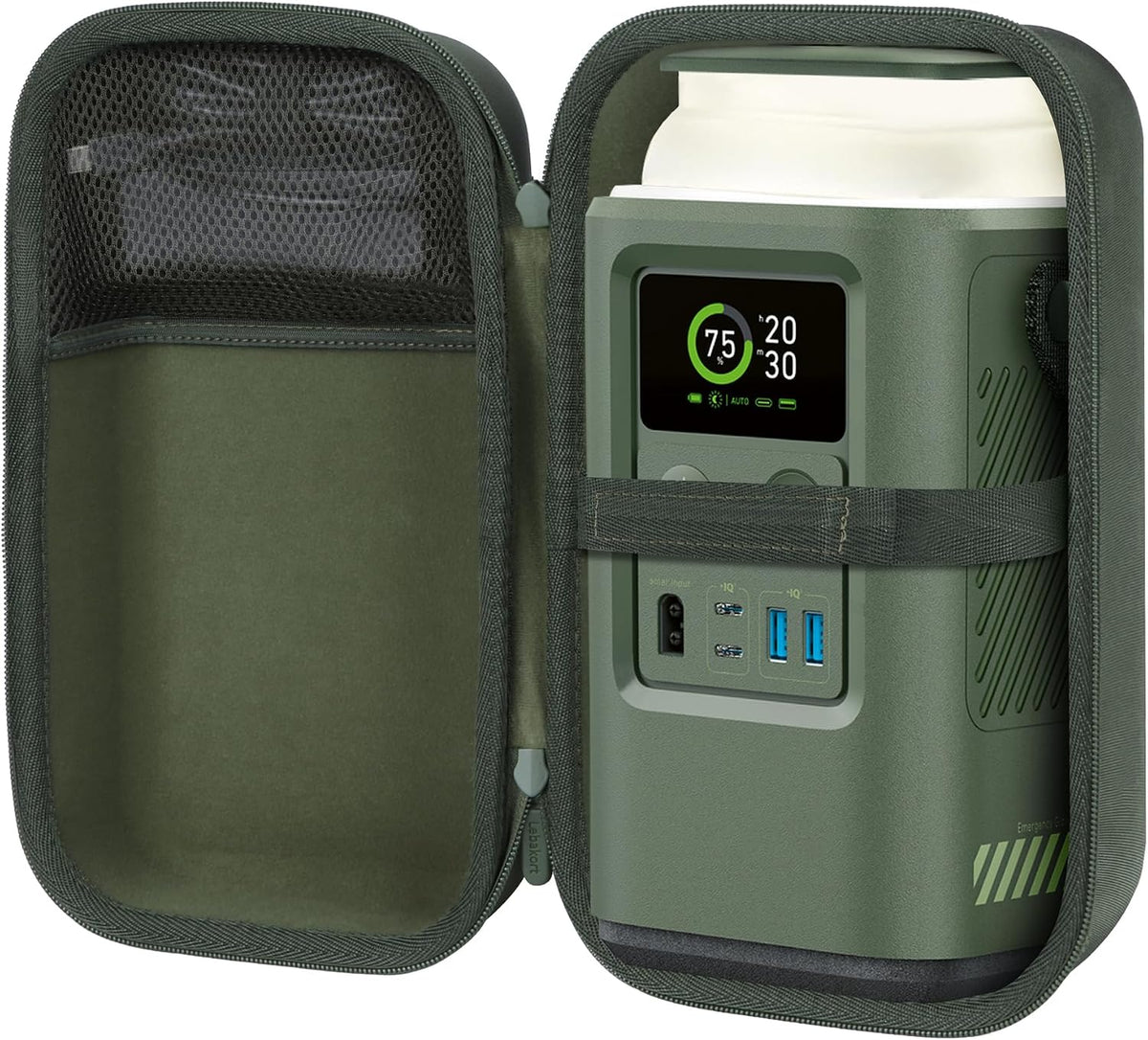 Lebakort Funda de almacenamiento compatible con Anker 548 Power Ban...