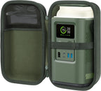 Lebakort Funda de almacenamiento compatible con Anker 548 Power Bank Power Station, estuche verde