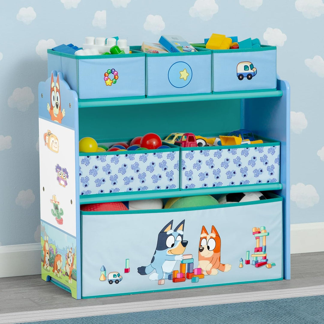 Delta Children - Bluey Design &amp; Store - Organizador de almacena...
