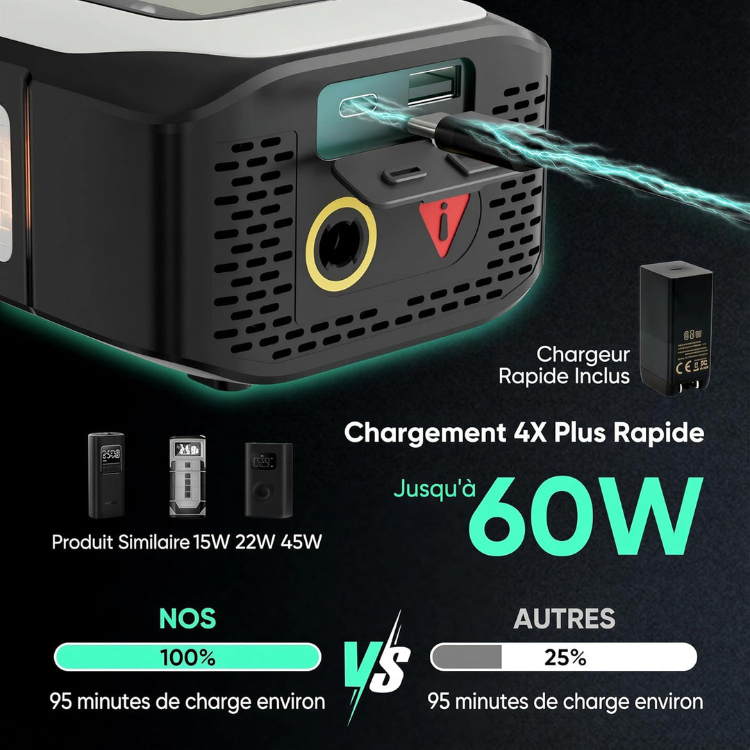 Butiyou Compresor de aire portátil para inflador de neumáticos BY01...